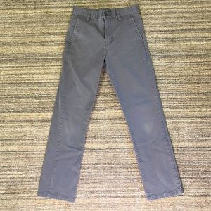 RVCA Weekend Fit Casual Boys Pants 26 Charcoal
